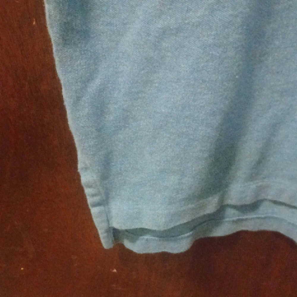 Ralph Lauren Polo Short-Sleeve Polo in Teal Blue with Orange Pony. Size Large